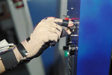 Tactile feedback — physical controls align with virtual positions